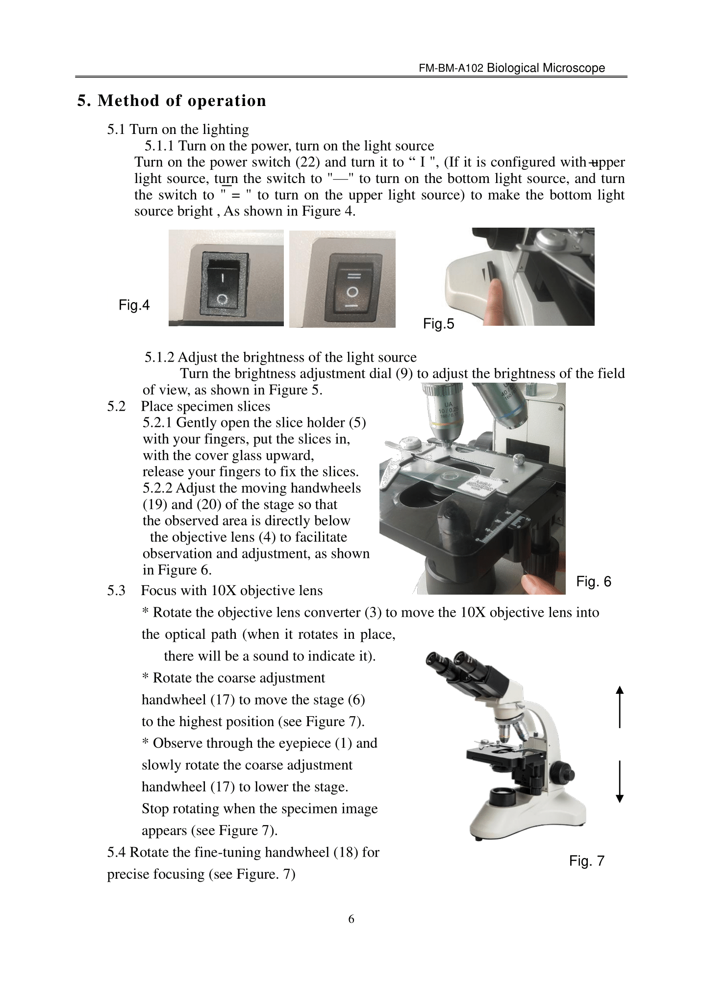 Biological Microscope FM-BM-A102